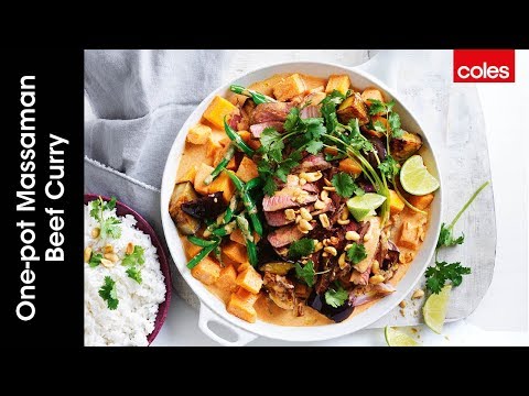 One-pot massaman beef curry