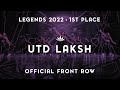 First place utd laksh  2022 legends  front row parth productions