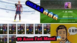 Barcelona Top Açilimi Messi̇ Ansu Fati̇ De Jong Cikartma Hi̇lesi̇ 😱 16 Kasim Pazartesi̇ Pes 2021 Mobi̇le