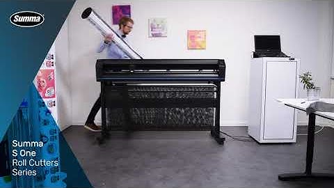 Giới thiệu máy cắt decal Summa S One (S1) chính xác và tốc độ