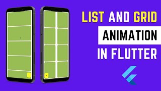 Animate List and Grid elements in Flutter | Easy way