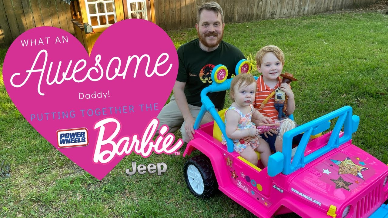 pink barbie jeep