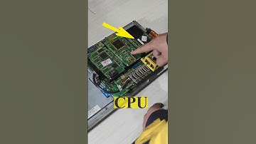 Brief introduction components of the FANUC 0i-mate C controller #fanuc#cnc #controller