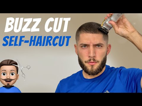 Perfect Buzz Cut Drop Fade Self-Haircut Tutorial | How To Cut Men's Hair