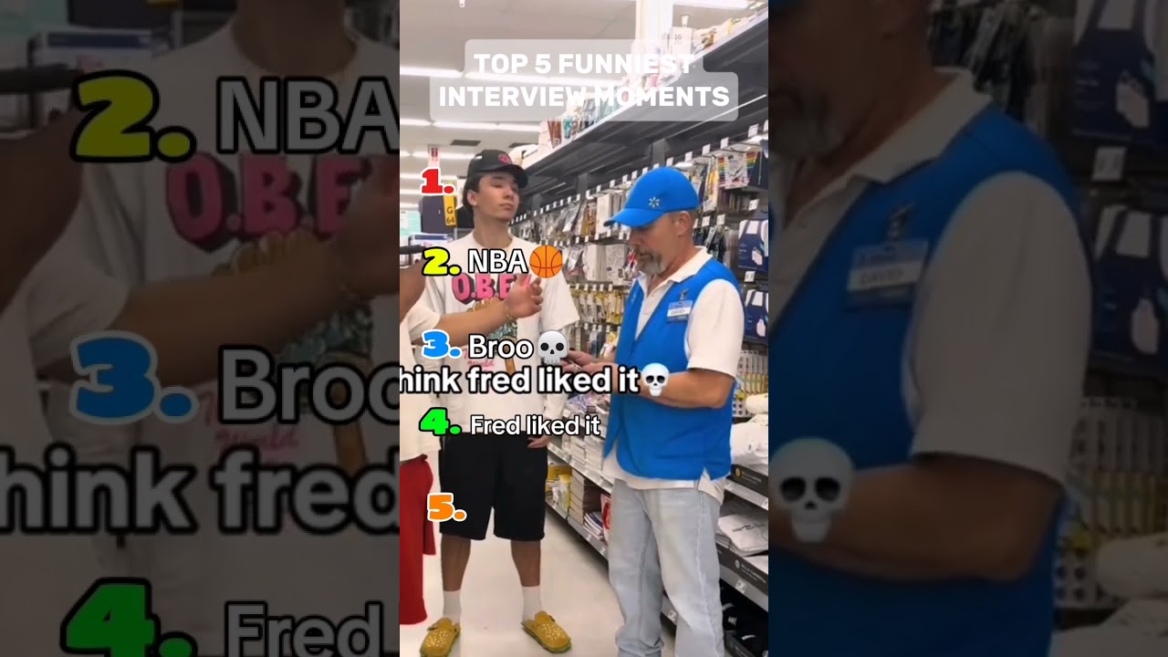 Top 5 Funniest Interviews 😂 