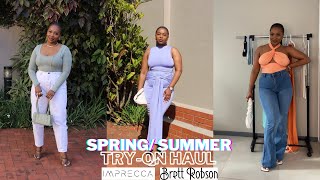 Spring/Summer Try On Haul ft. Shop Brett Robson & Imprecca || Aura Dandelion South African YouTuber