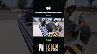 How road barriers stopped killing drivers p4 #didyouknow #engineering #knowledge