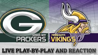 Packers vs Vikings Live Play by Play & Reaction