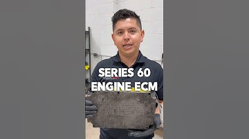 🔴Exploring 12.7 Detroit ECM Damage  This is a Detroit Series 60 engine DDEC IV ECM.  #ecm #shorts