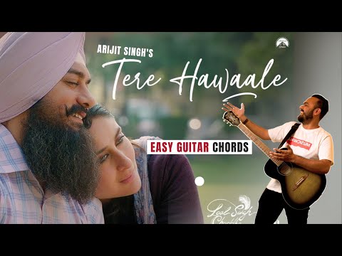 Learn Tere Hawale- Laal singh chaddha Easy guitar chords | Arijit singh | Musicwale