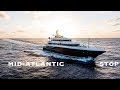 Superyacht midatlantic swim  yacht arience