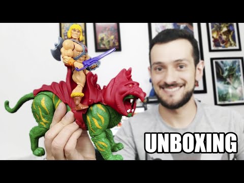 Boneco Gato Guerreiro HE-MAN Masters of The Universe Origins MATTEL - REVIEW