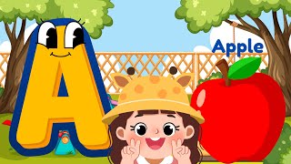 ABC Phonics Song for Preschooler And Toddlers | Calm Learning Time | Bright Minds Club876