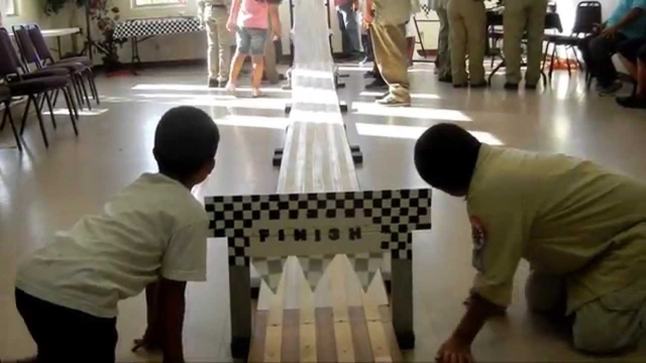 NPLAD Tulare Section Royal Rangers Pinewood Derby 2013 YouTube