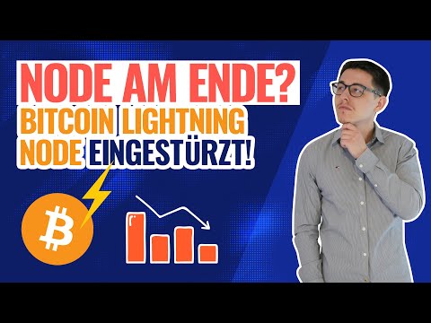 Bitcoin Lightning Node komplett eingestürzt - Node am Ende?!