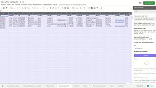 Company by CIF/TAXID - uProc for Sheets screenshot 1