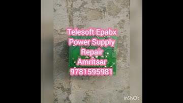 Telesoft Epabx Intercom Phone System Power Supply Repair Programming Hotels In Amritsar 9781595981