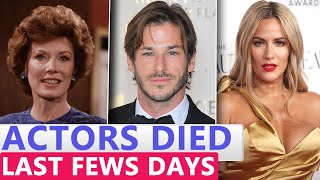 13 Famous Actors Who died Today 30th May 2024