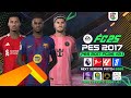 احدث باتش تحويل بيس 2017 الي بيس 2026 بمميزات اسطورية PES 2017 Patch 2026 FC 