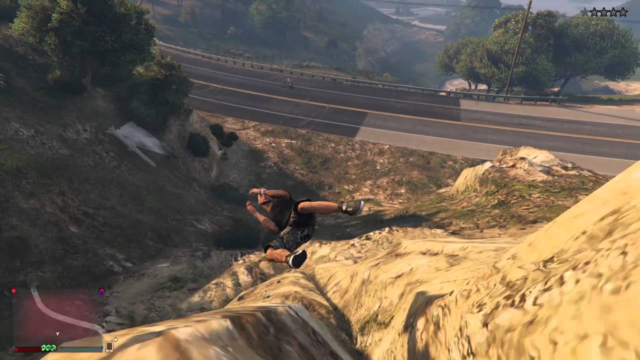 GTA V - ELNRIC - Lazer P-996 crash