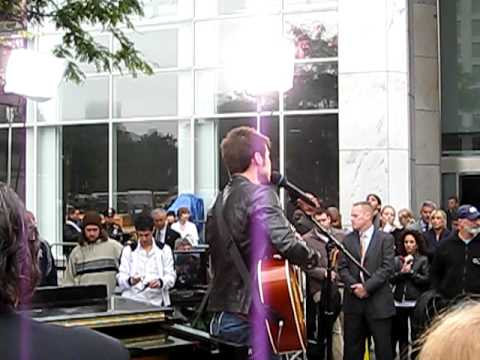 Kris Allen Early Show - No Boundaries