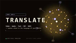 Internal Demo #3 - Translate Feature Walkthrough: Turn Any Video, Audio, Doc into Translated Speech