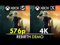 🎮[4K] Muy BORROSO en Xbox Series S | Final Fantasy 7 Rebirth en Xbox Series S vs X [Comparacion]