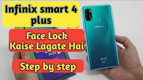 Infinix smart 4 plus face lock Kaise set up Karen , How to set a face lock in infinix smart 4 plus