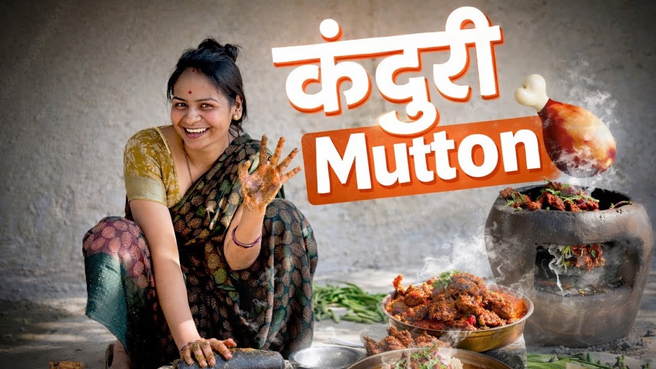 कोमल ने बनवले पाट्यावरचे कंदुरी मटण 🍖|शेवट नक्की बगा |vlog #tranding #youtube #funny #foodlovers 