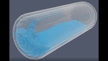 LNG tank sloshing simulation