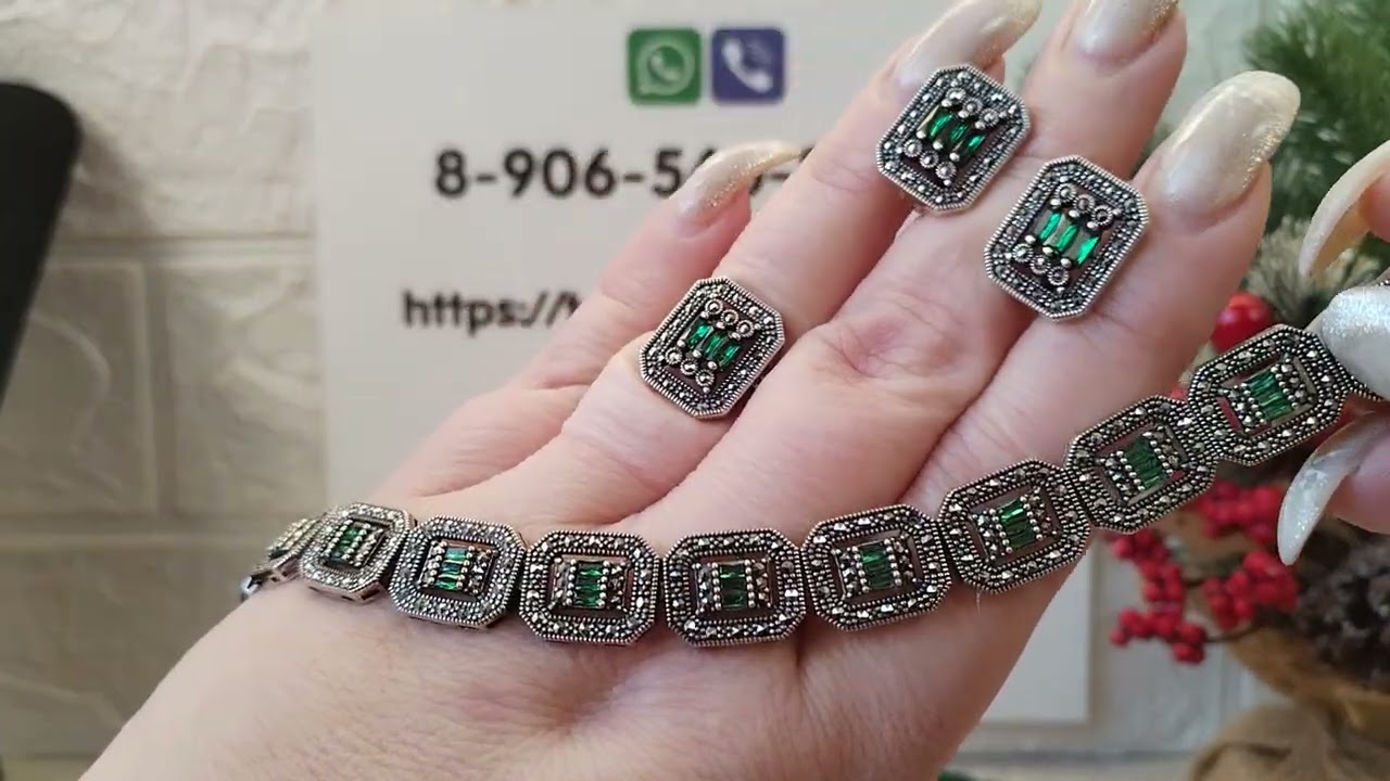 Серебро 925 пробы, производство Тайланд и Турция, марказиты!!! 