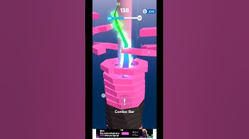 NOOB vs Pro Hacker l Stack Ball 3D l Gameplay l Max Level 46 In Stack Ball Spiral Roll Games Island