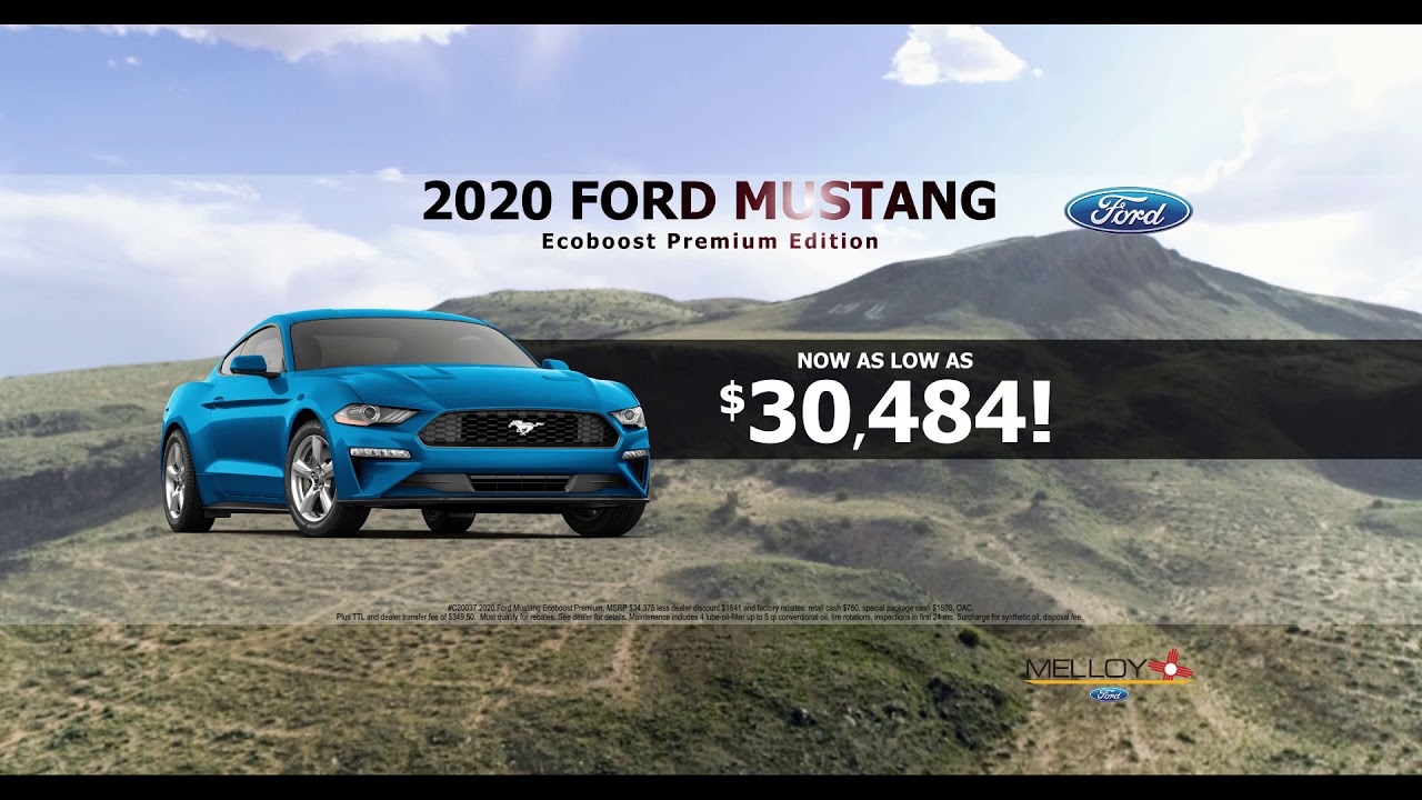 Melloy Ford Auto Group Ford Mustang YouTube
