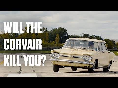 Video: Արդյունավետ թափանցիկության նշաձողը անհիմն բարձր է ամպրոպի համար. Peugeot 505 Turbo կամ Chevy Corvair?
