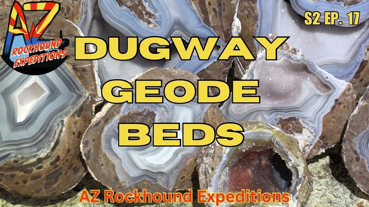 Rockhounding Utah! Dugway Geode Beds YouTube