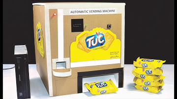 DIY Automatic Biscuit VENDING MACHINE using old CD-ROM (Coin Operated)