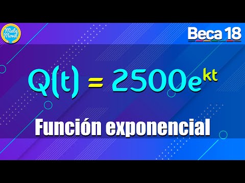 Función exponencial | Examen BECA 18 - Convocatoria 2020 | Ejercicios resueltos