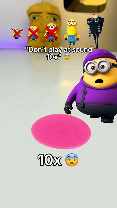 Which minion will clean up the mess?🤔 (or GRU?)