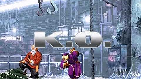 KOF EX Igniz VS Chin & Tung in Battle Field