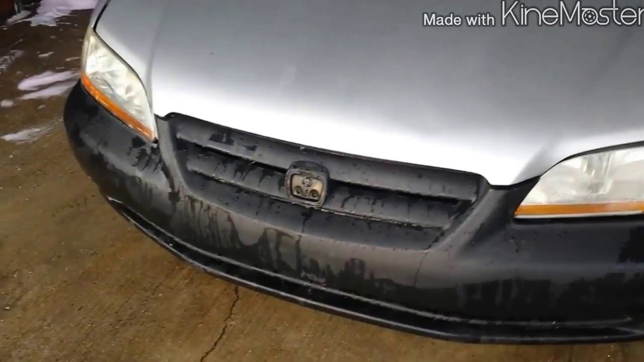 How to paint a bumper on a car