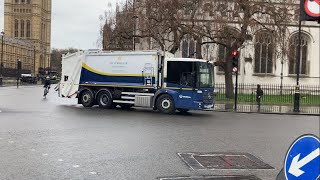 UK garbage truck drive bys