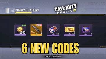 *NEW* CALL OF DUTY MOBILE CP REDEEM CODES 2025 DECEMBER | COD MOBILE NEW 6 CP REDEEM CODE 2025