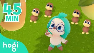 Shake Shake Mango tree and more! | +Compilation | Nursery Rhymes | Sing Along with Hogi \u0026 Pinkfong