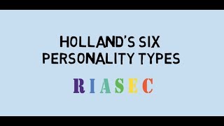 Holland's Personality Types