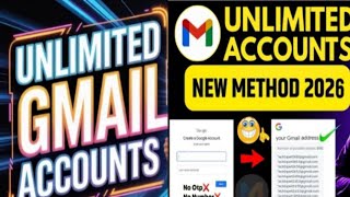 HOW TO CREATE UNLIMITED GMAIL ACCOUNTS IN ONE CLICK | Generate Unlimited Gmail screenshot 5