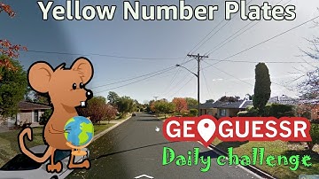 Geoguessr Daily Challenge - NMPZ March Challenge - Yellow Number Plates In The Right Country