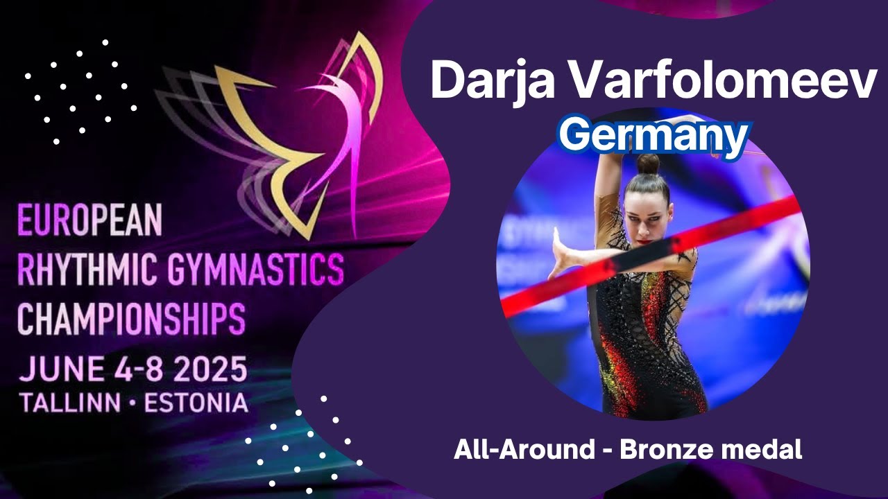 Darja Varfolomeev (GER) – All 4 Routines All-Around | Bronze Medal | European Championships 2025