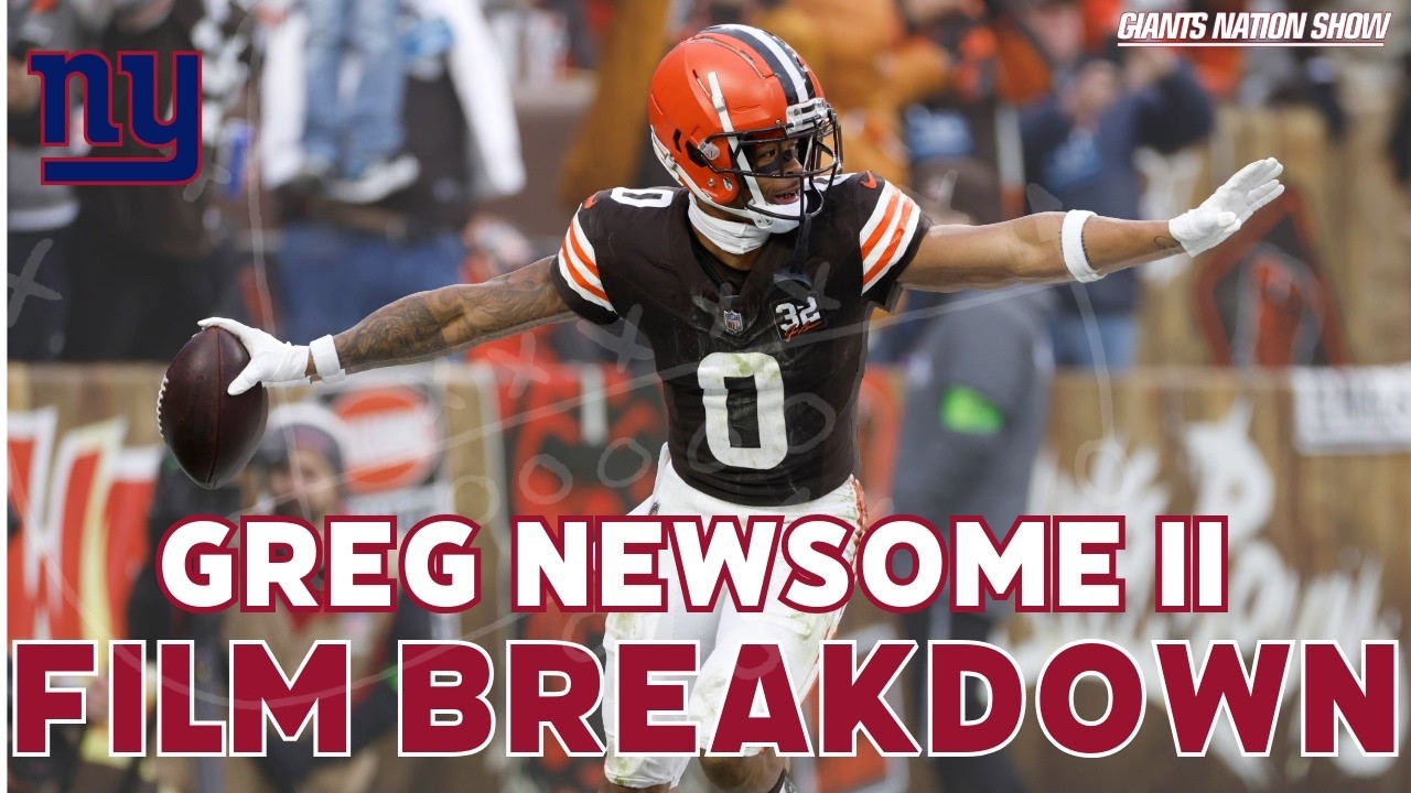 Giants CB Greg Newsome Film Breakdown