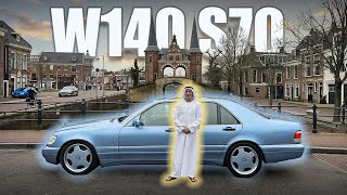 ВСЕ СИНИЙ НА СИНЕМ! - Mercedes-Benz W140 S70 AMG, 1 из примерно 18