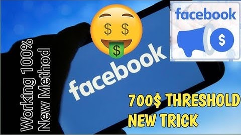 Facebook 700$ threshold trick | New 2021 Working Method | Promote Ads With threshold on Facebook now